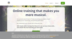 Desktop Screenshot of musical-u.com